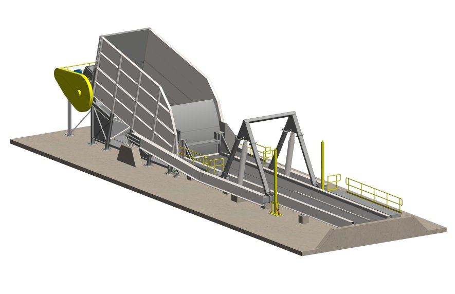Extended Arm Truck Dumpers - Airoflex